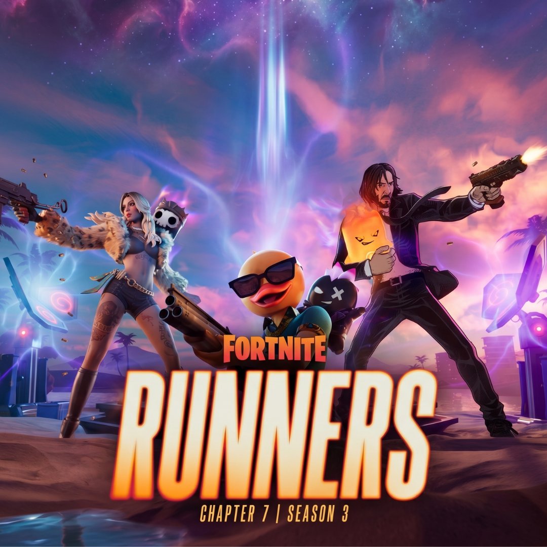 beebomgaming's tweet photo. 🏃Fortnite Chapter 7 Season 3 "Runners" Battle Pass Giveaway

🏆Prize: 2 Winners (2 x 800 V-Bucks)
⏳Ends Tonight at 10 PM ET

🎟️Requirements:

☑️Follow @beebomgaming 
🔁Retweet the post
💙Like the post

#Vbucks #Fortnite #BattlePass #Fortnitegiveaway #giveaway #Vbucksgiveaway