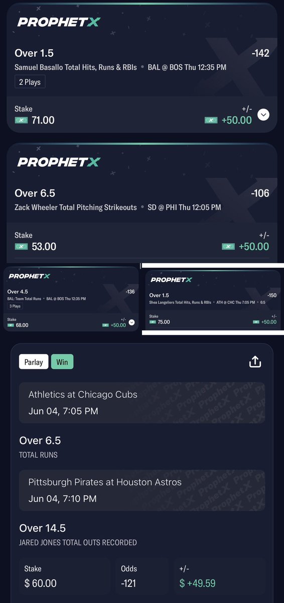GoldBoys's tweet photo. A good day of MLB for @CrustyKs 🔥

-142 ✅
-106 ✅
-138 ✅
-150 ✅
-121 ✅

Posted in discord ➡️ https://t.co/ChgX7UxU00 https://t.co/xsTwwBUBB0