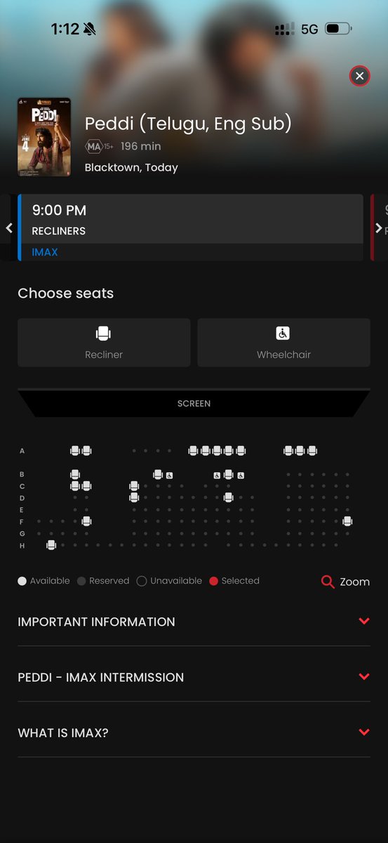 n_suren's tweet photo. All 4 evening shows at 90% occupancy in Balcktown @HoytsAustralia 💥💥

You can add 2 more night shows after 9 just like Day 1 until Sunday @PrathyangiraOS 👍

Also you can Add 2-3 morning/noon shows on Saturday and Sunday 

#Peddi https://t.co/cOixNopX29