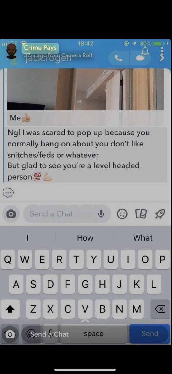 UKMedia_'s tweet photo. Fuck the videos, Crime Pays carried Snapchat for YEARS. https://t.co/hoUOWPYu2R