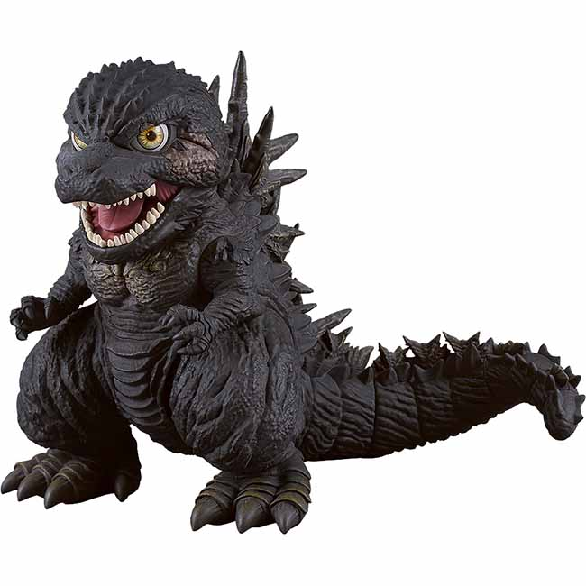 godzilla_st's tweet photo. ＼　本日予約開始！　／

生きて、抗え
映画『ゴジラ-1.0』より、「ゴジラ（2023）」がねんどろいどになって登場！
顎の開閉と眼球可動が可能です。

オプションパーツ：「交換用背ビレ一式」「放射熱線エフェクト」ほか

▼詳しくはこちら▼
ねんどろいど ゴジラ（2023）
https://t.co/Sg7hHWW7Xg

#ゴジラ
#ゴジラ・ストア
#ねんどろいど