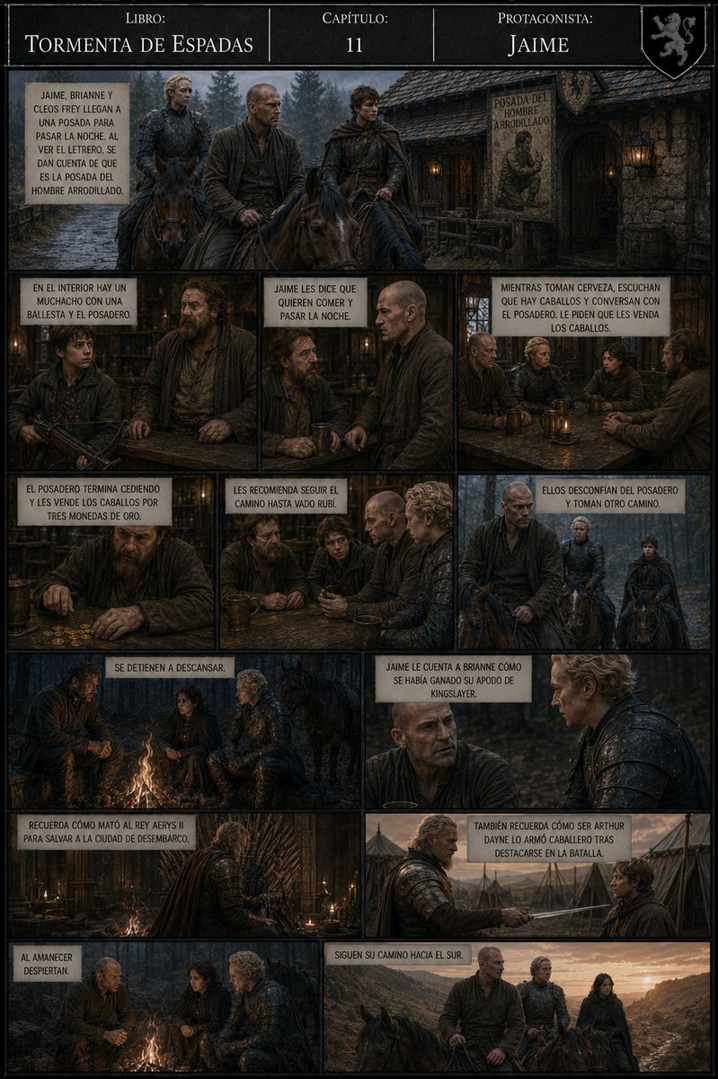 CartoonIceFire's tweet photo. #ASOIAF
#StormOfSwords
#TormentaDeEspadas
#Jaime https://t.co/U00TEChWa5