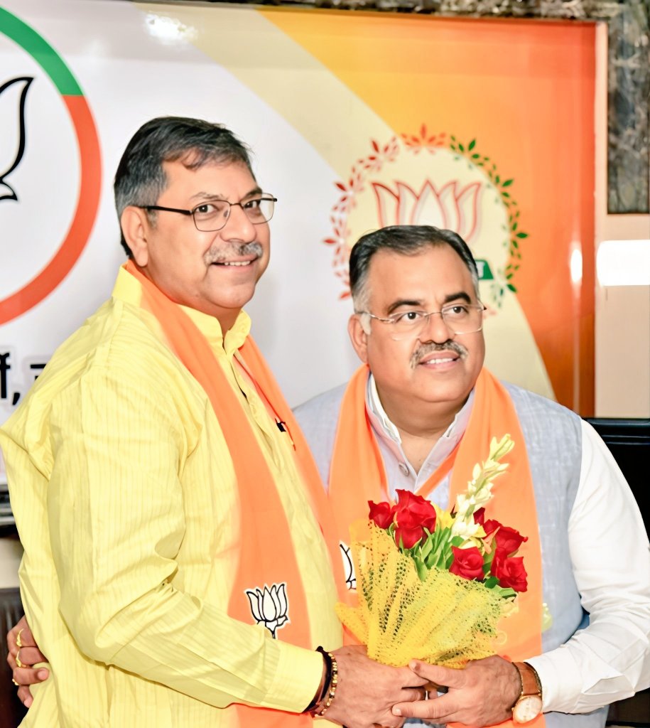 DrSatishPoonia's tweet photo. भारतीय जनता पार्टी के राष्ट्रीय महामंत्री श्री तरुण चुघ जी को भाजपा द्वारा मध्य प्रदेश से राज्यसभा प्रत्याशी बनाए जाने पर हार्दिक बधाई एवं शुभकामनाएं। @tarunchughbjp https://t.co/OnMXjxwVoa
