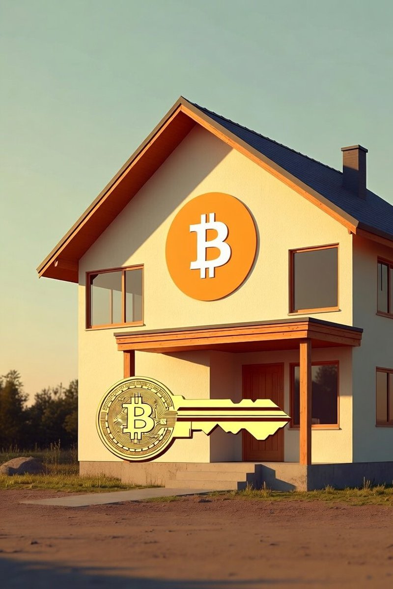digitalgoldbc's tweet photo. 🚨見逃せないシリーズ😎
🇺🇸米国で初めて
Bitcoinを売らずに家を購入🏠

BTCはそのまま保有
値上がりの恩恵も継続📈
 
「BTCを売って家を買う」 から 「BTCを担保に家を買う」 時代
かもしれません😳

🇯🇵日本もはよ
#Bitcoin https://t.co/2kcjCvYAod
