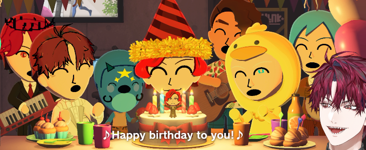 jurardtrexford's tweet photo. Even here we're celebrating his birthday. Happy Birthday Flayon! https://t.co/EGdIfzKJNR