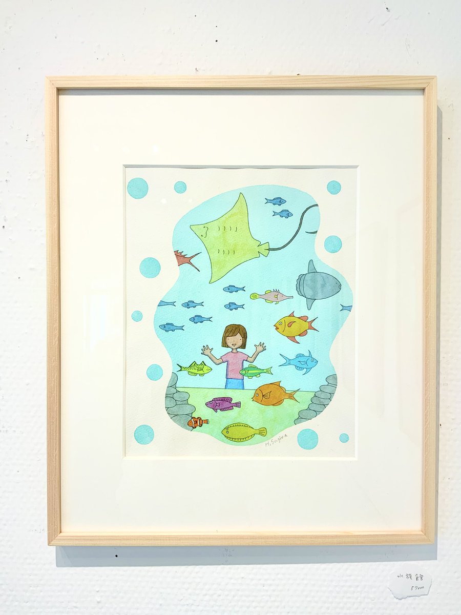 spaceyui's tweet photo. ＼杉田比呂美個展 開催しております！／

静かな時間の流れを感じる杉田比呂美さんの作品です。
杉田比呂美さん在廊されております。

杉田比呂美  『まばたき』
2026年6月4日(木)～6月13日(土)
12:00 ～ 19:00 (最終日17:00迄)
日曜日休廊

#杉田比呂美
#illustration 
#Illustrator 
#artist
#イラストレーション
#spaceyui