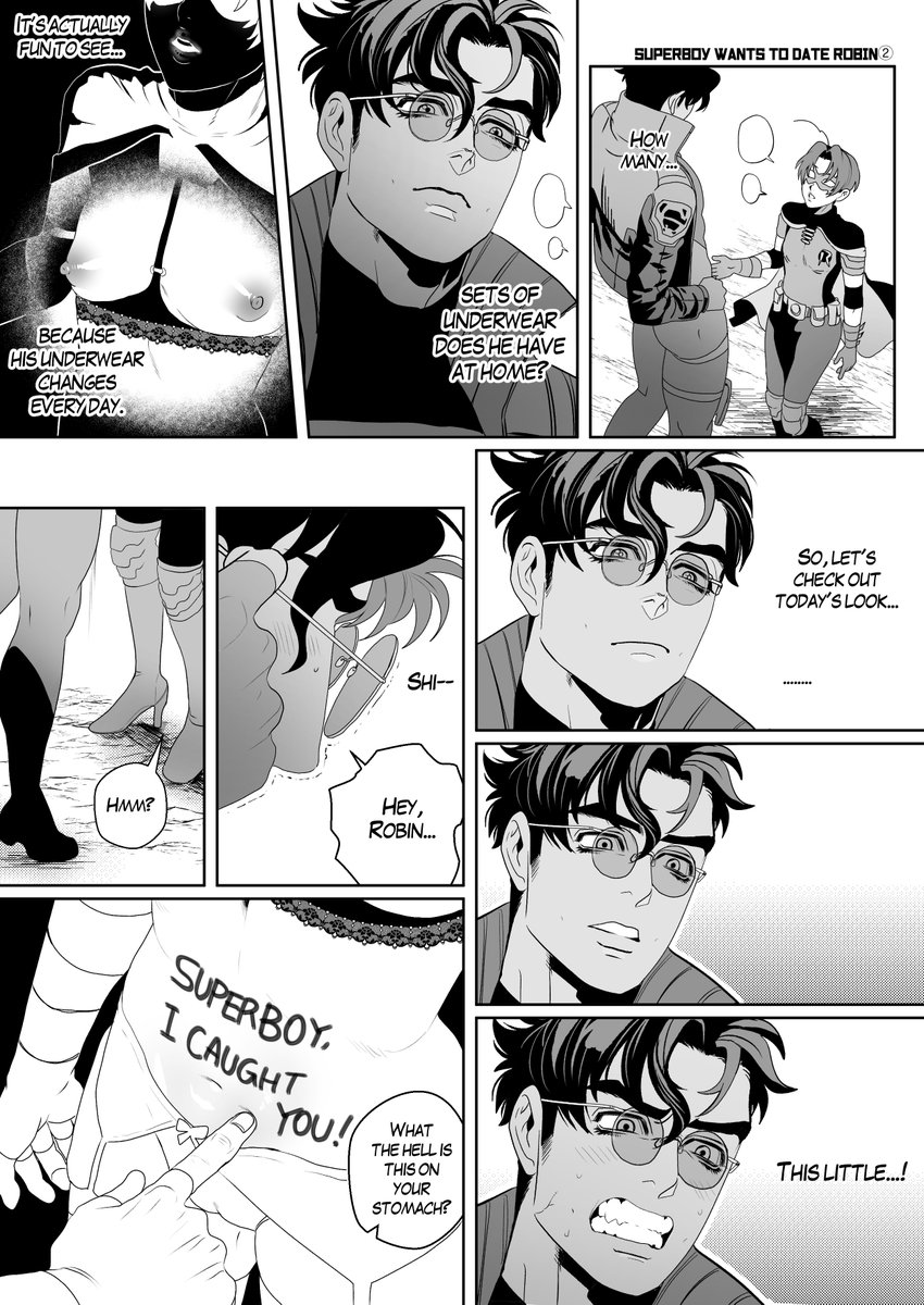 Eriurias73's tweet photo. KonTim
Misguided expressions of affection, Superboy Wants to Date Robin. https://t.co/B51OurXPpH