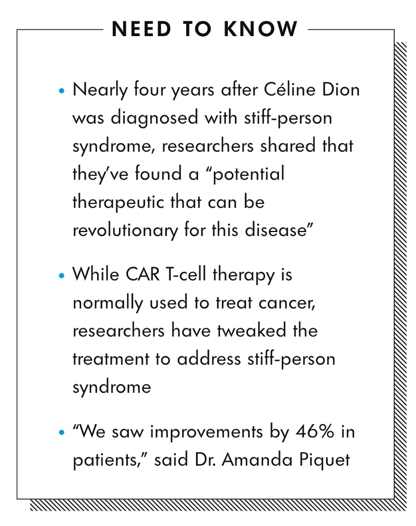 Annette01413692's tweet photo. The medical impact of @celinedion https://t.co/SlRxg8j27h