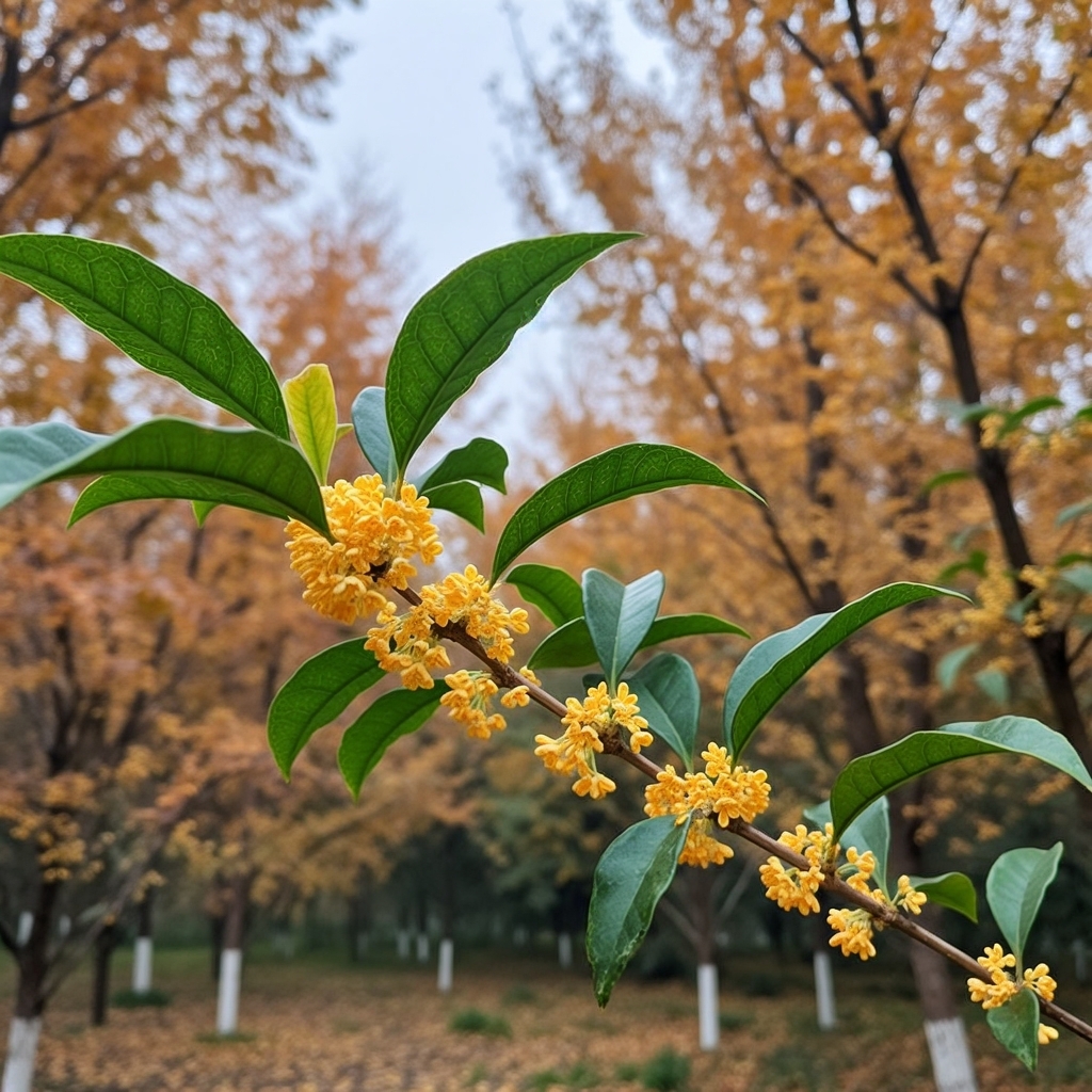 virgoadout's tweet photo. [刚入秋的风裹着桂花香，路过的人都忍不住多吸两口——这天气，连衣角都飘着软乎乎的甜]， https://t.co/U3wXgFZQ1H