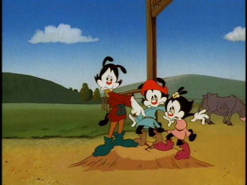 AverageToonGuy's tweet photo. Animaniacs S1 Review (51/65)
Warners and Beanstalk: A great retelling of Jack and the Beanstalk starring the Warners and Ralph as the giant which turns into a retelling of Green Eggs and Ham with funny rhymes from the Warners and Ralph trying to get him to not eat them. 8.5/10 https://t.co/wjPbJkQZGp