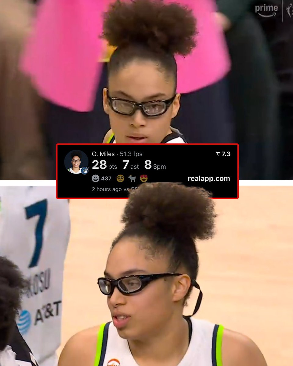 WomensHoops_USA's tweet photo. OLIVIA MILES TONIGHT:
28 PTS, 7 AST, 4 REB, 3 BLKS, 8/11 3PM (!!)

THE MINNESOTA LYNX ARE NOW 8-2 🤯 https://t.co/TUtgwkxx5e