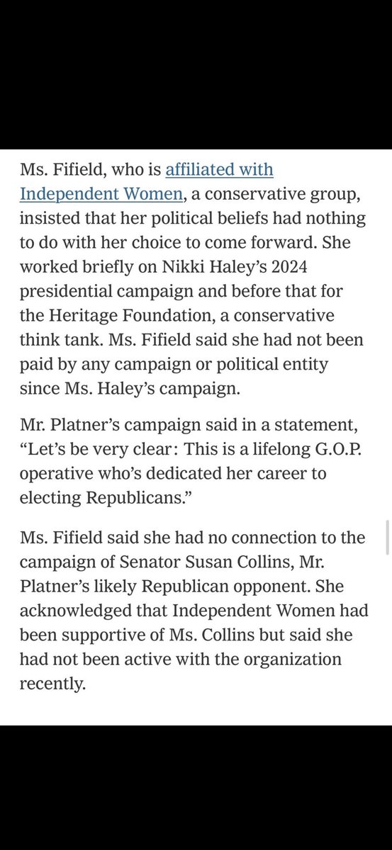 ryangrim's tweet photo. She told the Times she “had not been active with the organization recently.” 

She was active with them in mid-April. This is actually correction worthy. https://t.co/jzvRP1GckL