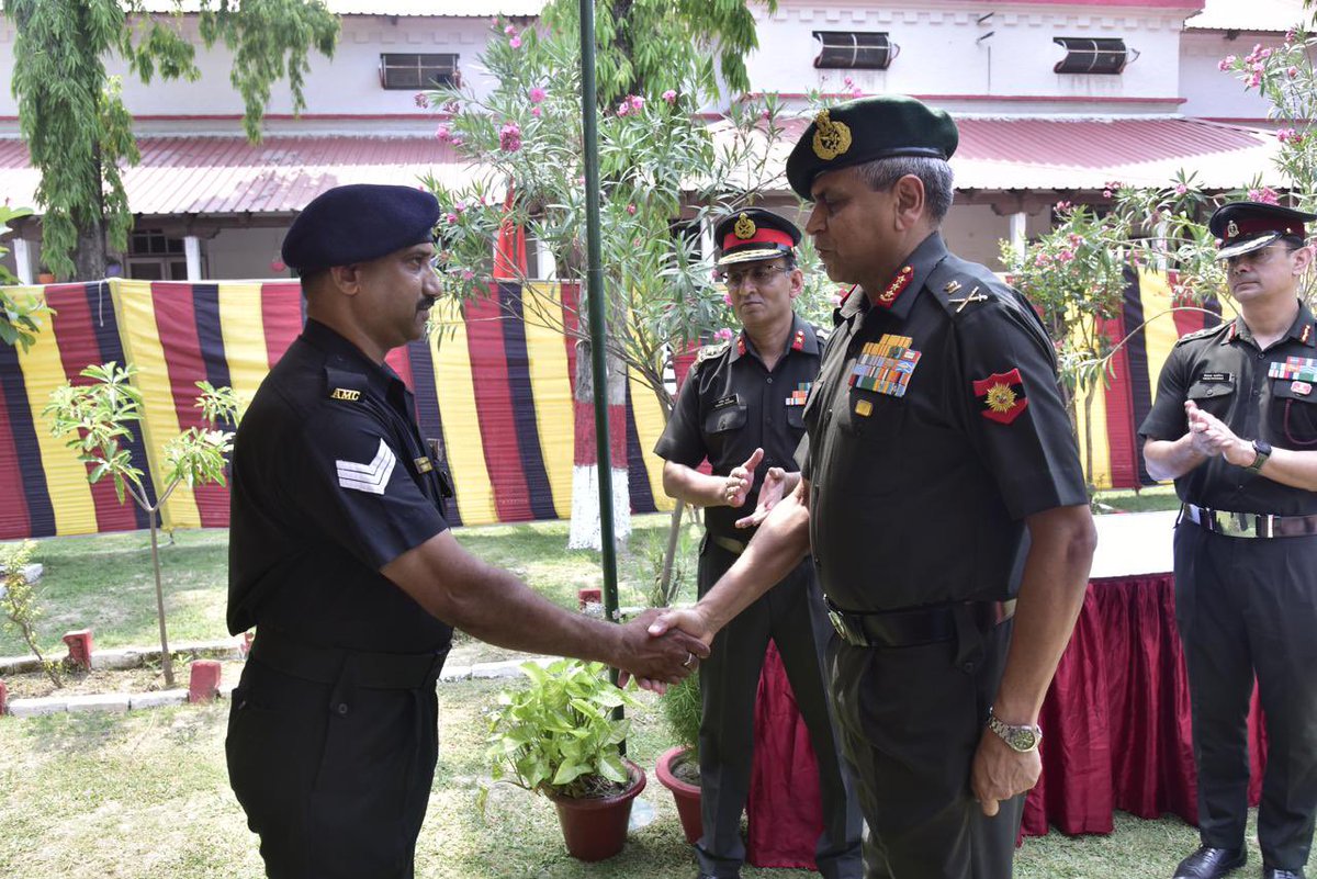 dgafms_mod's tweet photo. Lt Gen Anindya Sengupta, GOC-in-C Central Command visited Base Hospital Lucknow on 04 June 2026. During the visit the Army Commander inaugurated a state-of-the-art Dermatosurgery Complex at the Department of Dermatology, a step towards further strengthening patient-centric, high-quality healthcare services in the #AFMS. 

@adgpi
@indiannavy
@IAF_MCC 
@HQ_IDS_India 
@SpokespersonMoD
@suryacommand  
@PIB_India
@UBArea_IA

#DGAFMS
#AMC