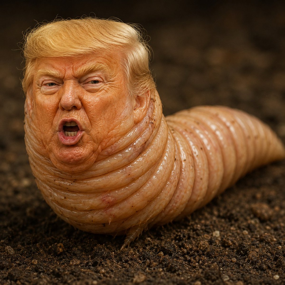BlueWest18's tweet photo. The MAGAt's Maggot! Beware of the screwworm, he'll screw you every time! @SchmidtTim19280 https://t.co/3cvAN3XcCV