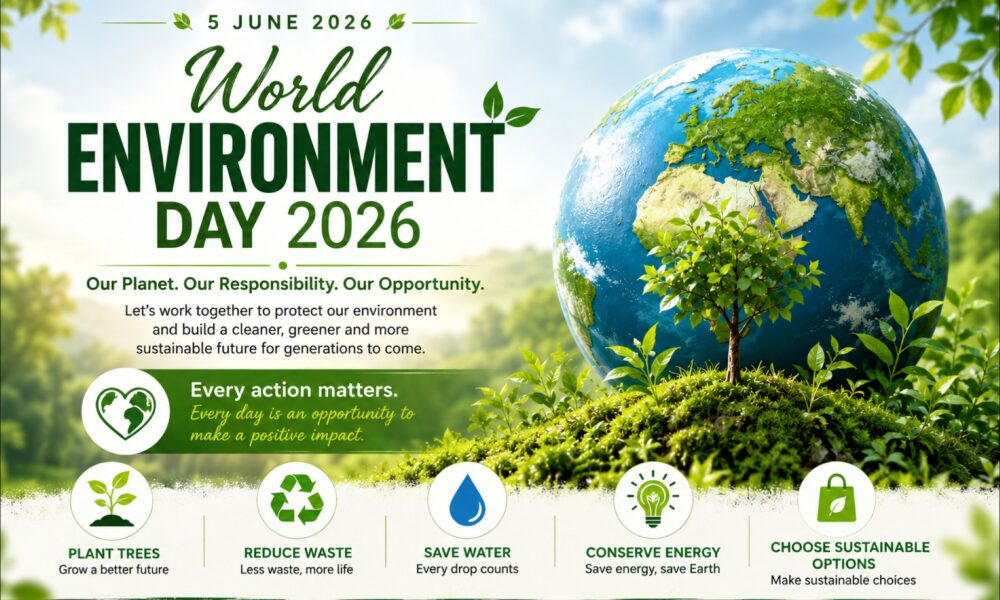 indrajitroyc's tweet photo. On World Environment Day, let's remember that protecting nature is not a choice—it's a responsibility. Every small action counts: plant a tree, save water, reduce waste, and leave a greener planet for future generations. 🌱💚 #WorldEnvironmentDay #GoGreen https://t.co/anwtN9HIls