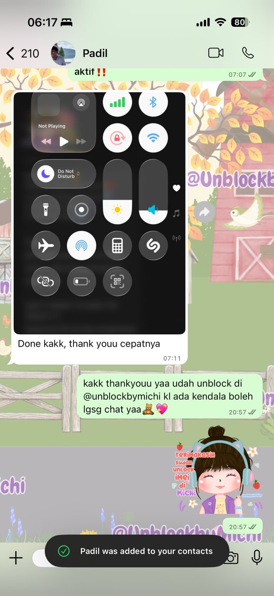 fireywork's tweet photo. ka @partofmichii ready unblock imei only 100 rb an guys✨ Fast proses, Full garansi dan bisa pay akhir juga

hub ka michi dibawah ini / bisa liat testimoni langsung yaa

wa : https://t.co/1dXWjtxmi0
testi : https://t.co/WnuCHPcdo6 https://t.co/uFzA3ZO6vZ
