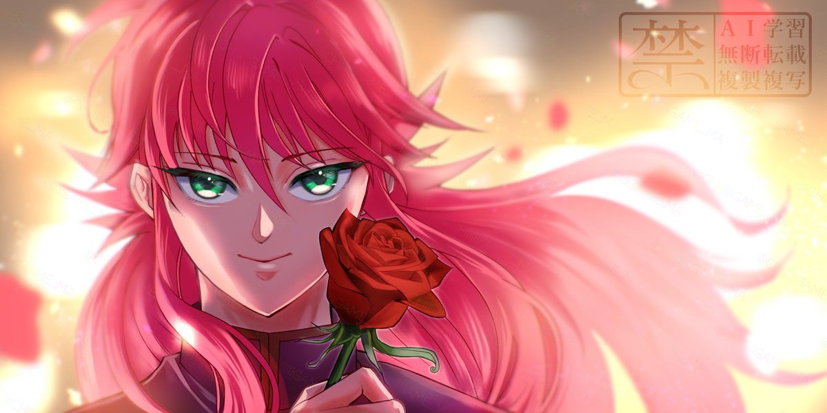 chim_taroponpo's tweet photo. 昨日🌹の日だったらしいので再掲のｸﾗｰﾏ🌹🥀🌿🦊 https://t.co/dzWJfhkeLz