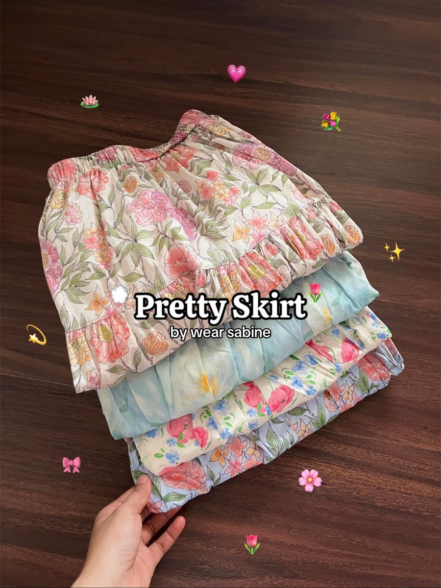 avelyanne's tweet photo. duhh kenapa skirt dari brand ini CANTIK-CANTIK BANGET YAA!! 😭🌸 https://t.co/nPER9YirIl