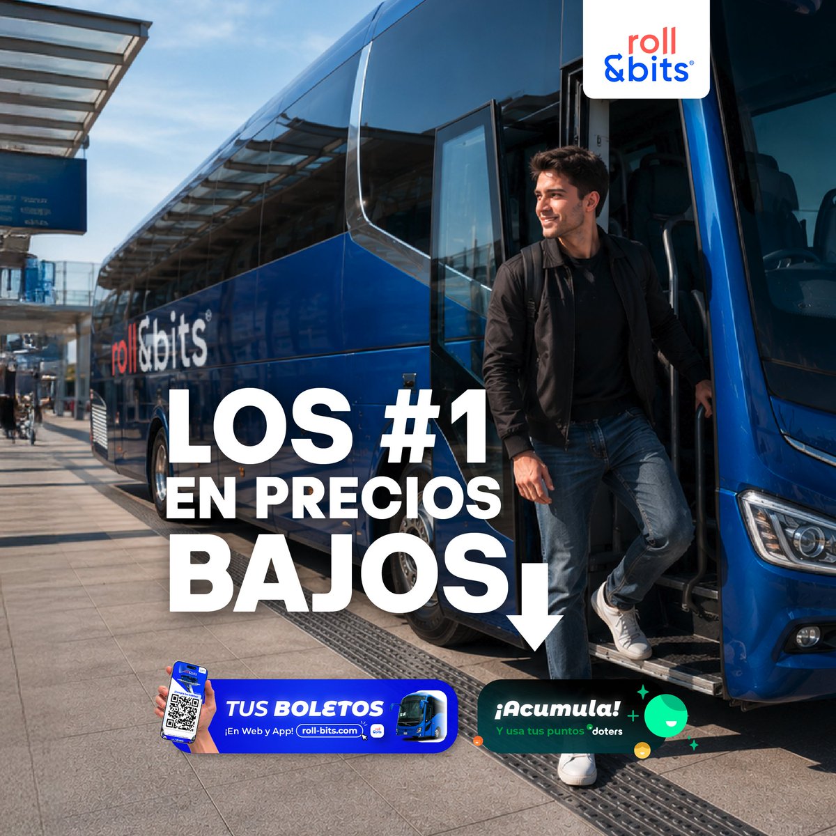 RollandBits's tweet photo. Sin rodeos: nadie te da tanta comodidad por un precio accesible como lo hacemos en roll... Por eso somos los favoritos de los viajeros expertos. ¡Los #1 en precios bajos! 🔥

Compara y busca... al final, la decisión inteligente siempre es viajar con Roll. 😎 https://t.co/jyNxpu5drE