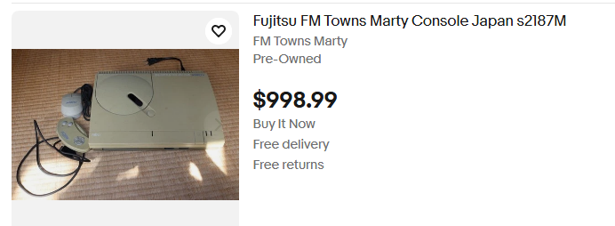 ProfBloomVtuber's tweet photo. A Marty sure is expensive, huh?  US or Japanese auction sites, doesn't matter, you're looking at a lot of money. https://t.co/OXbHvLGJse