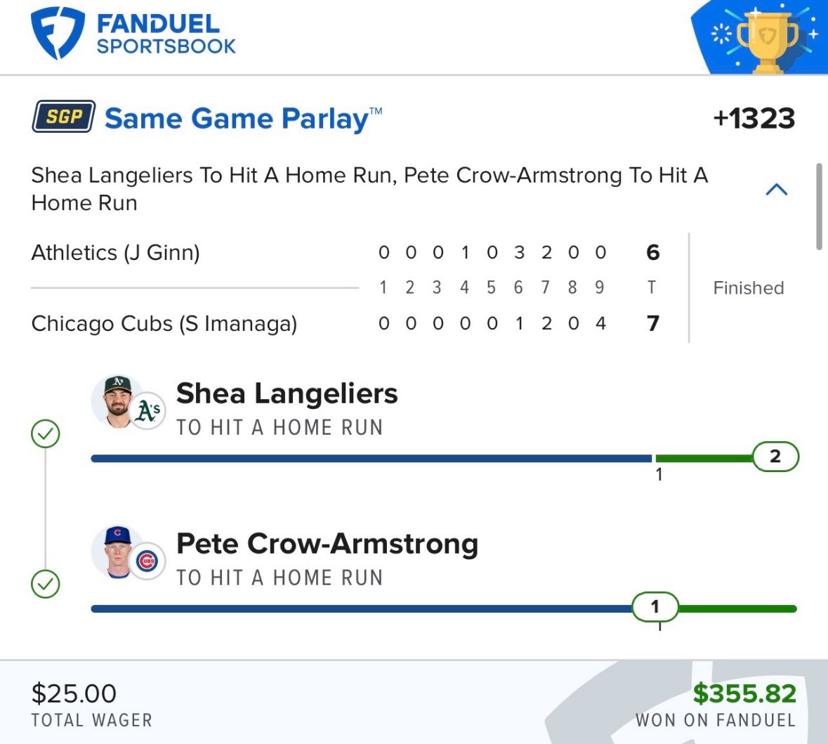 FadeLocks's tweet photo. VIP PROFITED GREAT TODAY 🔥

+1745 Buxton/Happ HR Lotto ✅
+1323 Langeliers/PCA HR Lotto ✅

Also went 3-0 on our main plays 👇

Athletics/Cubs o9.5 runs ✅
Coleman Crow o4.5 hits allowed ✅
Yelich/Rafaela Hit Parlay ✅

TIME TO GET HOT… MUCH MORE TO COME JOIN VIP FOR JUST $5 HERE 👉 https://t.co/S29XHjHbD0