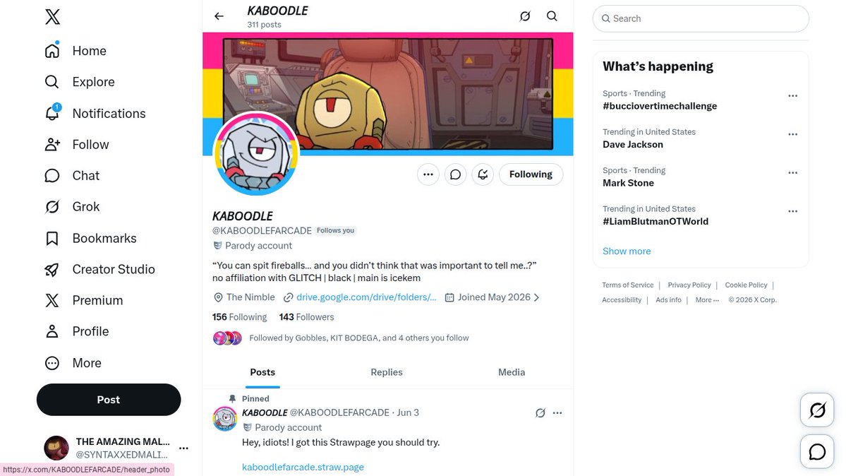 THE AMAZING MALICE tweet media