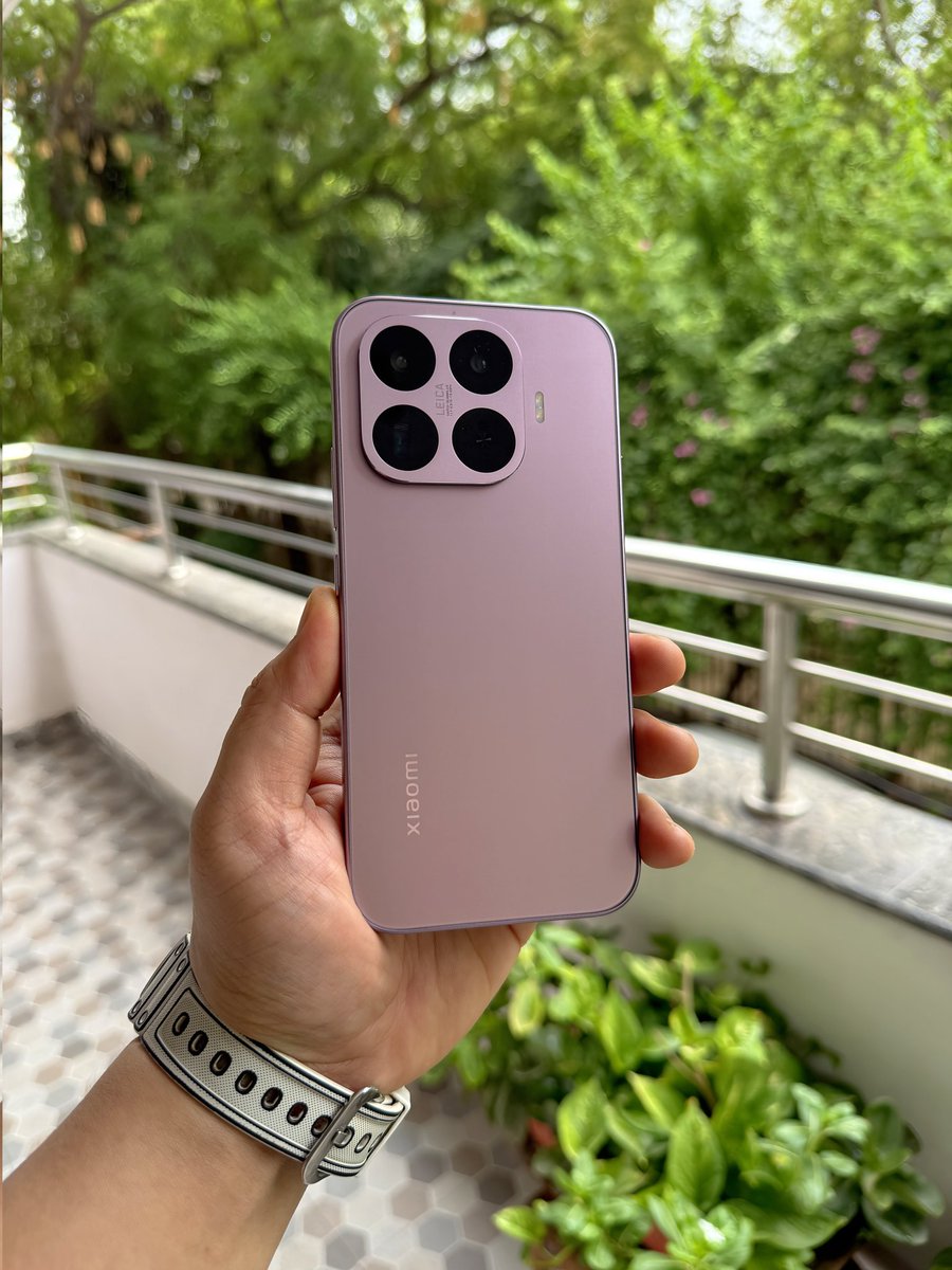 iRaj_r's tweet photo. Meet our new companion..... the Xiaomi 17T  

The Violet color steals the show 💜 https://t.co/0PjXHdzw9m