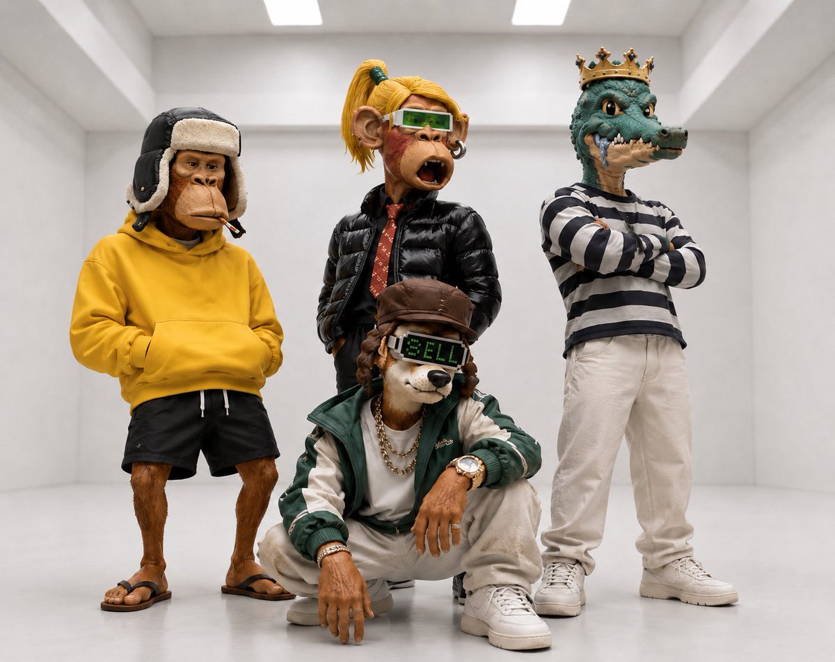 GutterEgg_'s tweet photo. Added a new @ReunionSpecies to my squad. Thanks @Web3Reunion for the trade and love that Gator 🐊 https://t.co/pNM6jXStTc