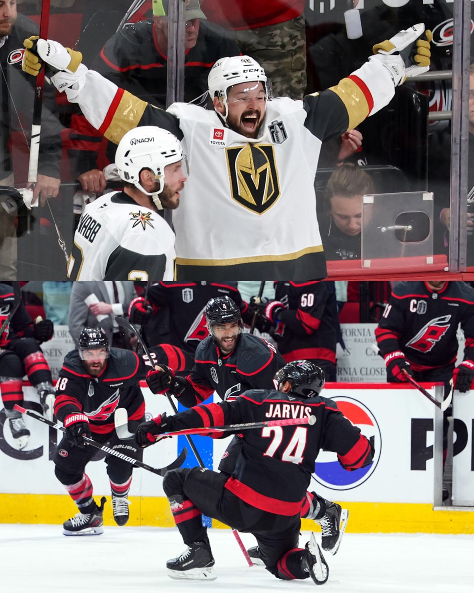 BR_OpenIce's tweet photo. Game 1: Vegas comes back from down 2-0

Game 2: Carolina comes back from down 2-0

ARE YOU NOT ENTERTAINED!?!?!?!!? https://t.co/uLf9Grmo98