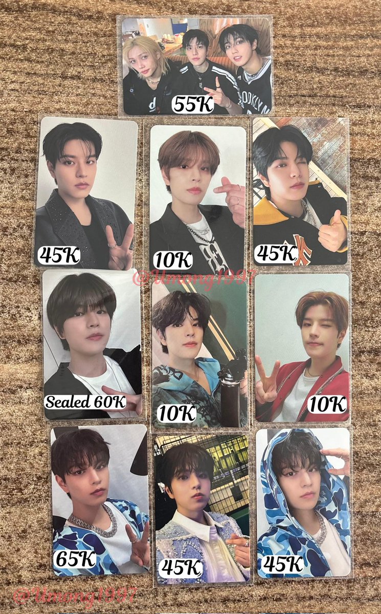 Umong1997's tweet photo. WTS
Official Photocard Stray Kids
Excl adm&amp;pack
Co oyen 🍊
Dom kalsel https://t.co/FKA0v3j4Nv