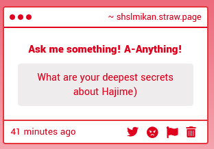 SHSLMikan's tweet photo. I-I dunno if i have any about him, b-but I just know that....he's a good friend to me... https://t.co/xch7UJEkTl