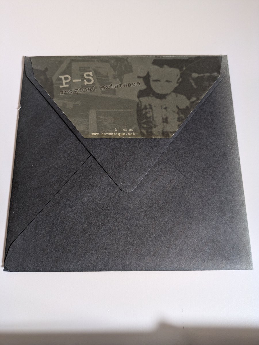 HedorahTribe's tweet photo. Post Scriptvm - Marginal Existence
Hermetique - H CD-04
#PostScriptvm
#Industrial
#Experimental
#DarkAmbient
#Electronic https://t.co/S88SYJiqnW
