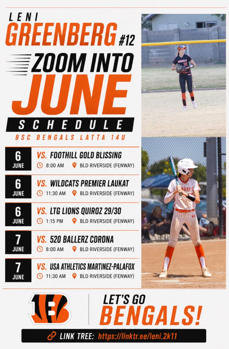 leni2k11's tweet photo. Zoom into June schedule for this weekend! #outwork https://t.co/IyhFfeh278