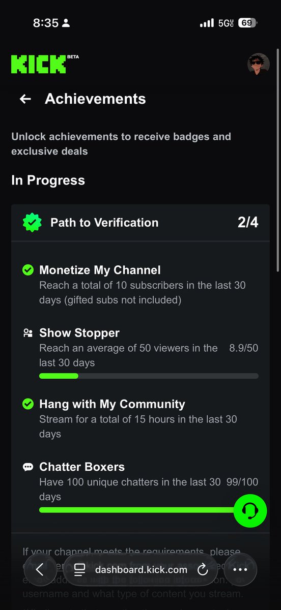 lvmaziii's tweet photo. Damn we almost there #nobotting @kick https://t.co/OblLFTAZ0e
