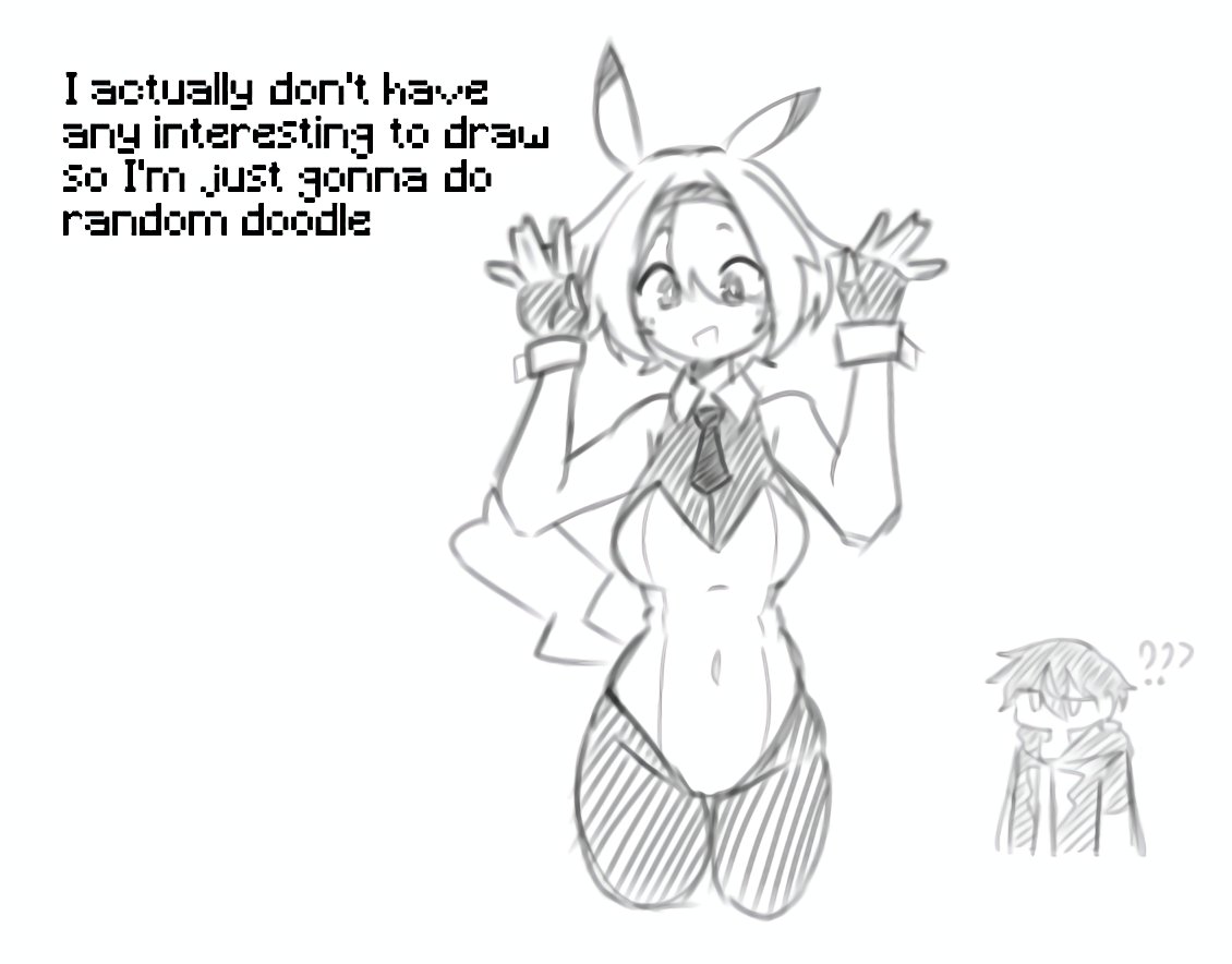 Lightning2195's tweet photo. The more bored I am, the more unhinged my drawings become. https://t.co/9sZy2HfDYW