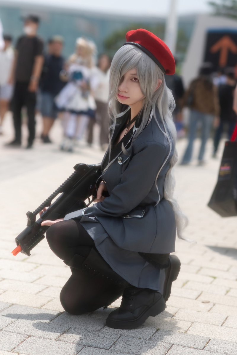 BxHxHk_kn's tweet photo. 🔫 : @BxHxHk_kn
📷 : @ junefifth0605  

사진 감사합니다!-🫡

#소녀전선 #少女前线 #GirlsFrontline #DollsFrontline #G36C #コスプレ #코스프레 #cosplay #플레이엑스포2026 #PlayX4 https://t.co/vetwlX6crl