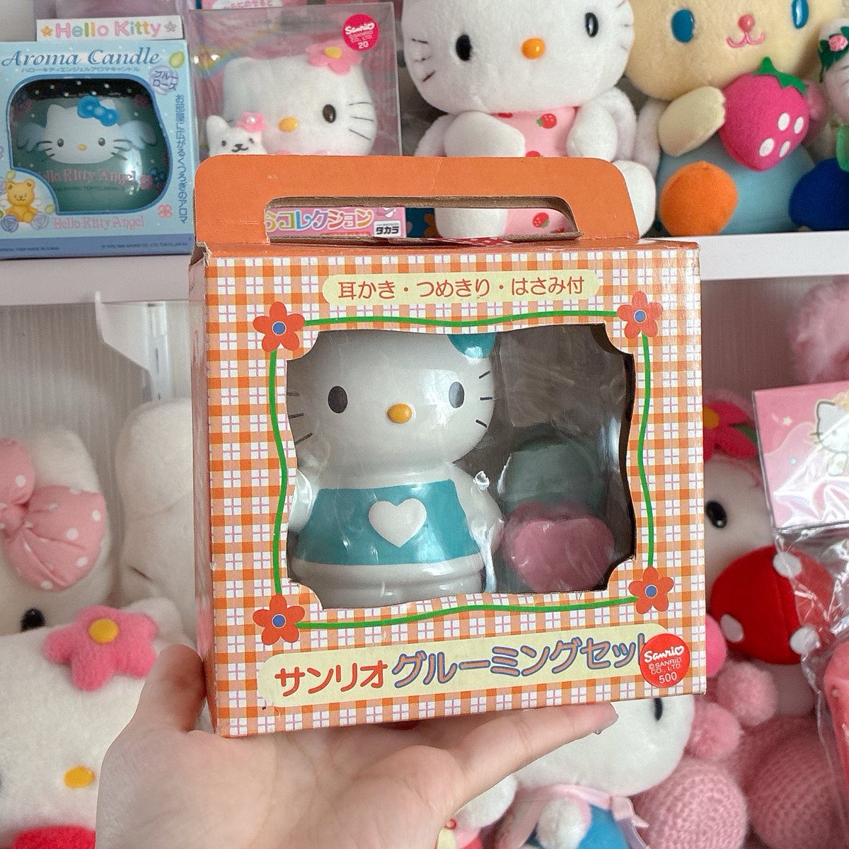 サンリオ　グルーミングセット　エンジェルキティ　マイメロ 1999年サンリオグルーミングセット エンジェルキティちゃんかわい