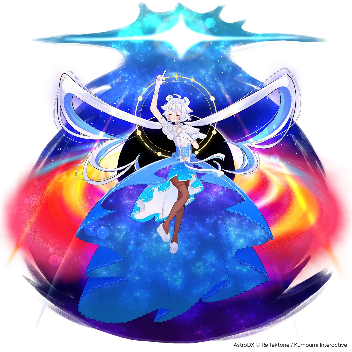 yukiyons's tweet photo. 【NEW!】
i drew Miyo for AstroDX's appearance in Dotream 2.0 💫💙 please enjoy!! https://t.co/2rnm3a9CmP