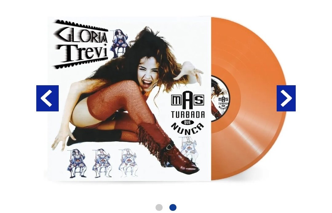 TREVINIANAS's tweet photo. @Mixup saca un nuevo vinilo (LP) del álbum #MasTurbadaQueNunca de @GloriaTrevi version naranja.
Ya esta en preventa --> https://t.co/I4O0hz4uy4 https://t.co/kGmqzWrVL5