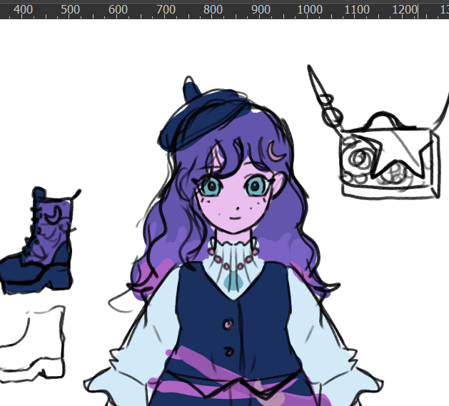 opalblurr's tweet photo. redesigning an oc https://t.co/lfdgZ1TNFt