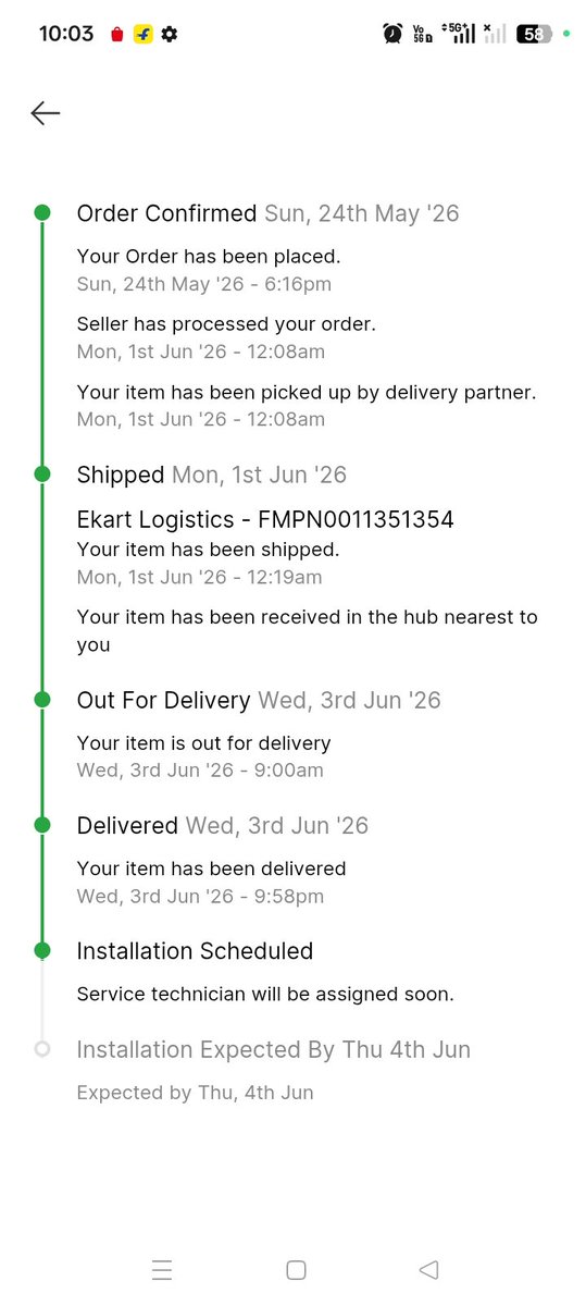 chandan_dash7's tweet photo. @flipkartsupport Again cheating flipkart team.we have purchased AC and installation date 4th June but rescheduled the installation date 13th June. https://t.co/aWqJ97nwVI
