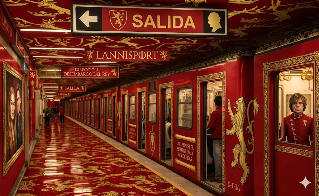 CesarTheSecond's tweet photo. Si yo fuera jefe de gobierno 
#Lannister #Metro #CDMX https://t.co/3IkscBq5KD