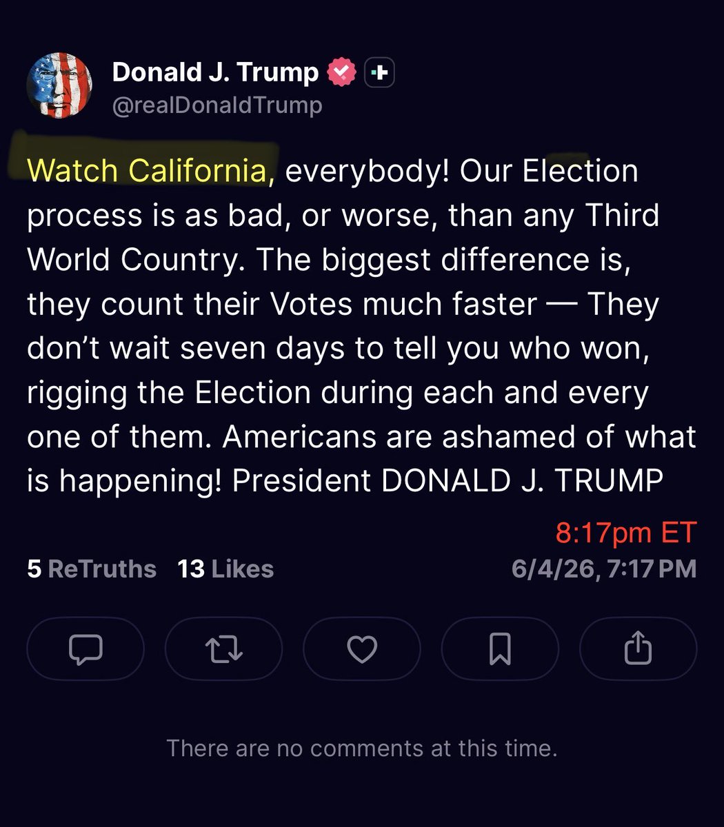 RealLawlessMan's tweet photo. This potential Q communication lands directly in a major Q proof.

ThanQ for ringing the bell of FREEDOM, @realDonaldTrump.

God bless 🇺🇸 https://t.co/P7jyaNQeab
