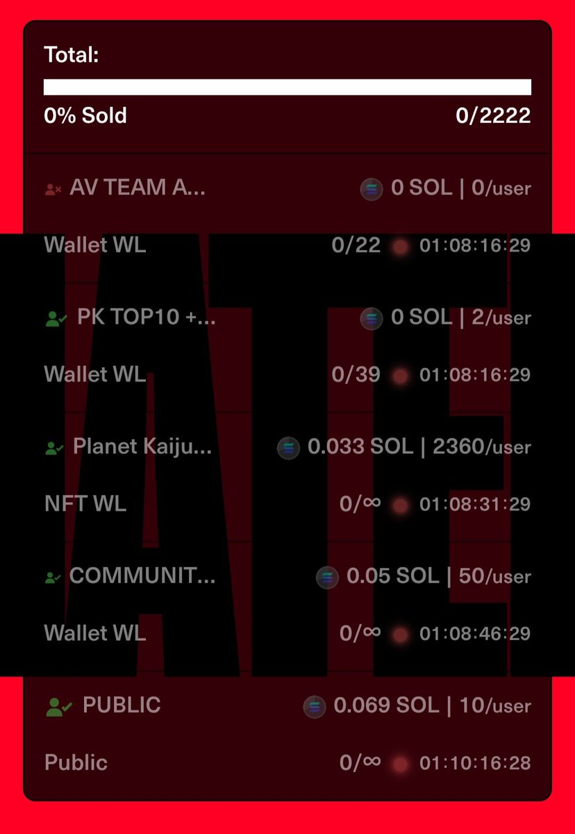 planetkaiju_'s tweet photo. 1 day to mint LFG.... grab a @planetkaiju_ and get WL. https://t.co/qlYD0y3545