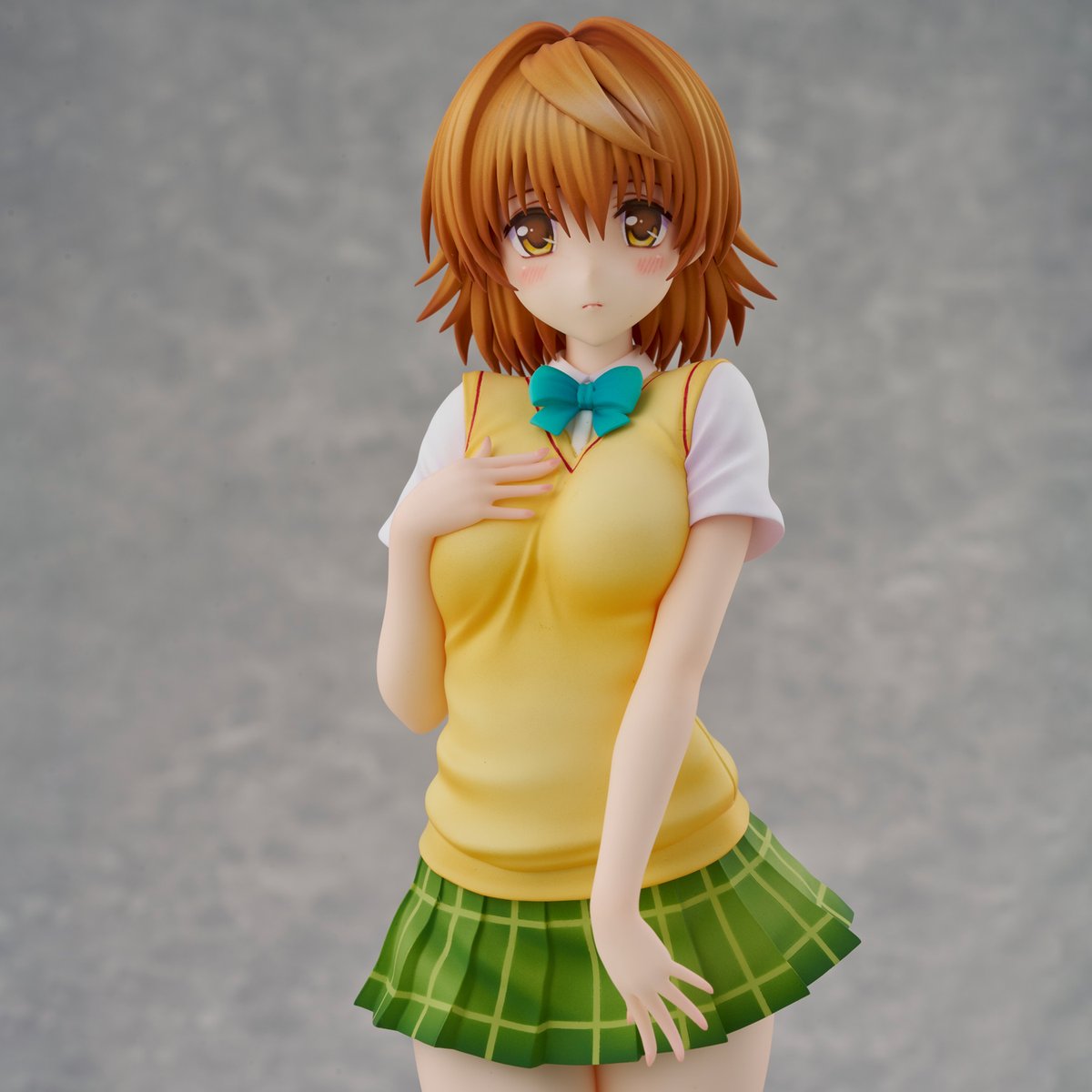 figsoku's tweet photo. 【ToLOVEる】ユニクリ「制服シリーズ 夕崎梨子」フィギュア

【予約開始】
価格18,000円（税込）
2026年12月発売予定
https://t.co/8jBimEQXcg
#ユニオンクリエイティブ #ToLOVEる #ユニクリ https://t.co/B5ML8knuSa