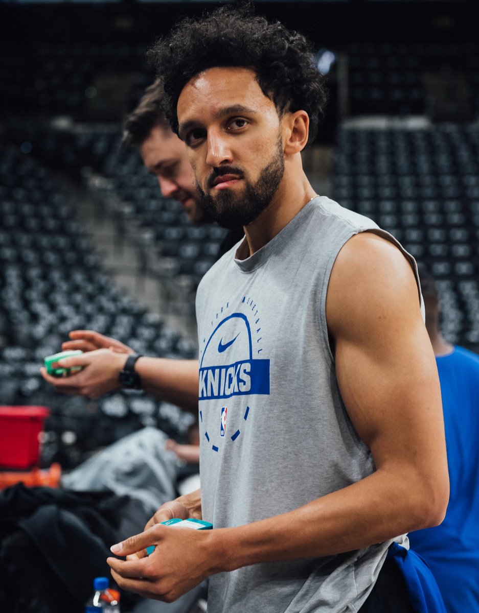 NBA_NewYork's tweet photo. Landry Shamet at practice today https://t.co/2ZUpT0My8K