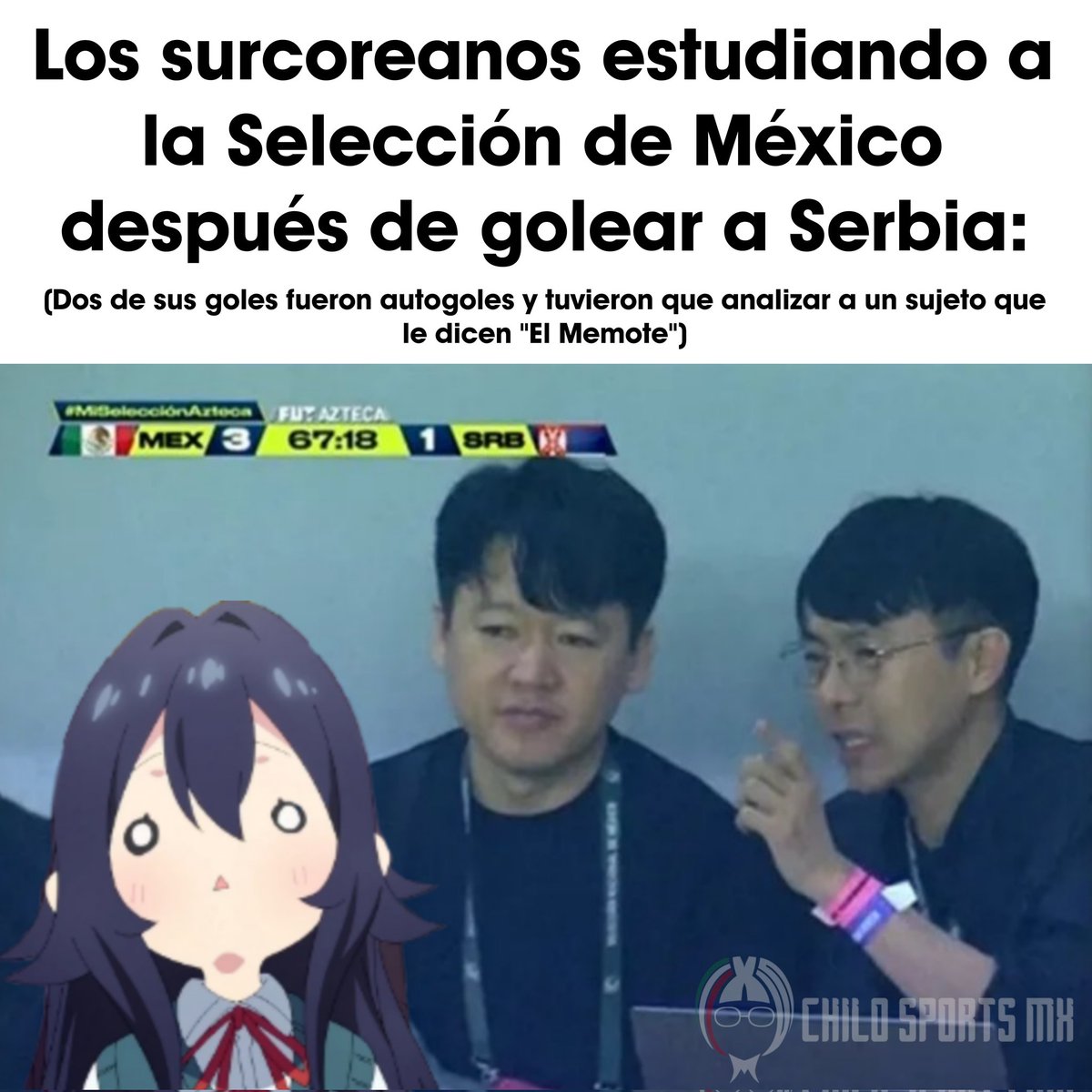 Chilo_Sports_MX's tweet photo. El rival ya nos está estudiando 👀🇰🇷 https://t.co/kfcrKQmkzG