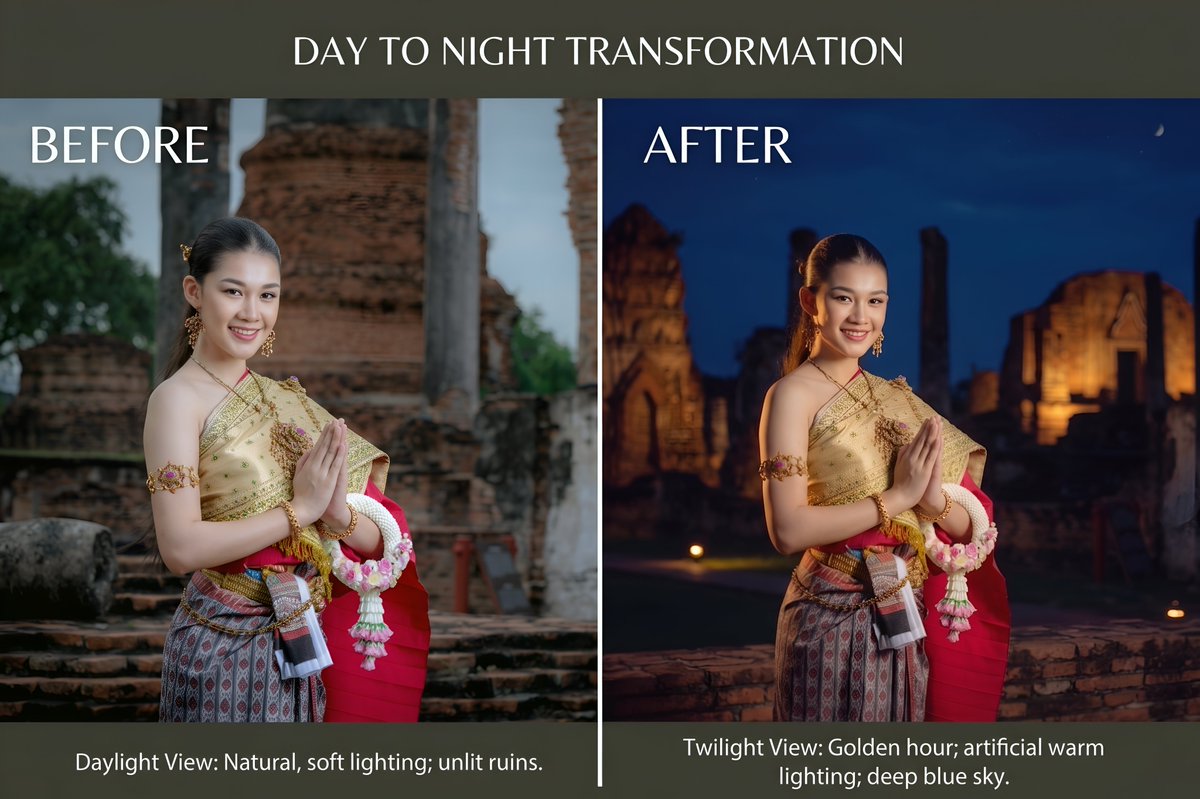 image_ramesh11's tweet photo. Transform bright daytime photos into stunning night-time visuals with our expert editing services. 🌞 ➡️ 🌙
#DayToNightTransformation #editing #edits #imageediting #imageretouching #imageprocessing #imagemanipulation #retouching #photoediting #photoretouching #portraitphotography https://t.co/nRNL45l0GN