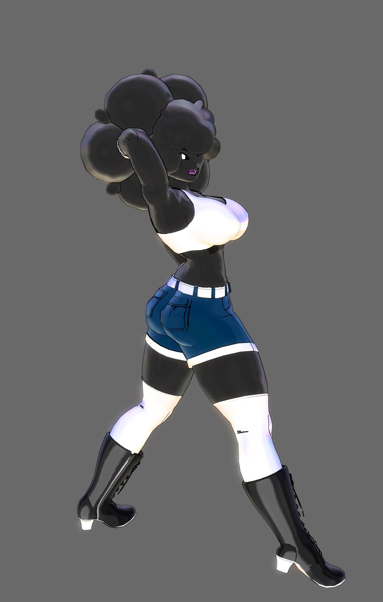 Mega_Z307's tweet photo. NEW OC! Jellyfish

A 6’3 feet tall punk majin who’s a grave fighter. She has a soft spot for candies and animals.

Her favorite animals are ferrets.

All thanks to @KGames9000 yet again to bring another idea to life!  #Xenoverse #Db #Oc https://t.co/vkKjn7tlkt