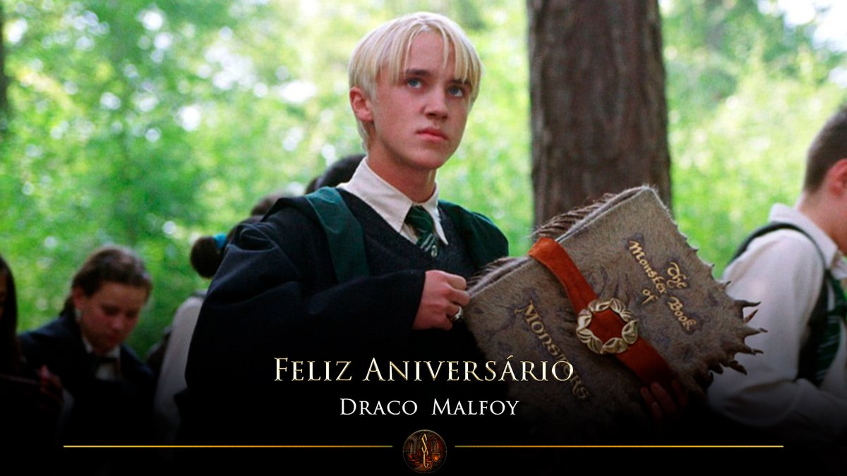 asalacomunal's tweet photo. Parabéns, Malfoy!

Hoje, 5 de junho, comemora-se o aniversário de Draco Malfoy, interpretado nos filmes de Harry Potter pelo ator Tom Felton. https://t.co/sJVAQ7I5kz